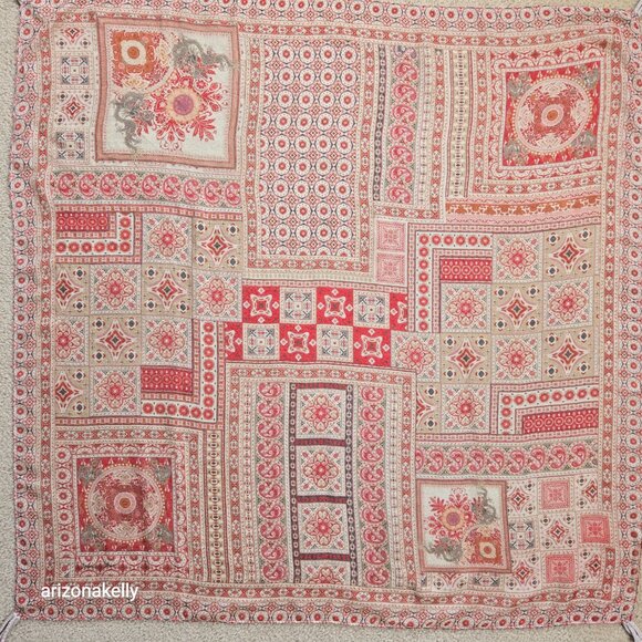 Johnny Was Silk Scarf #6 - Picture 7 of 7